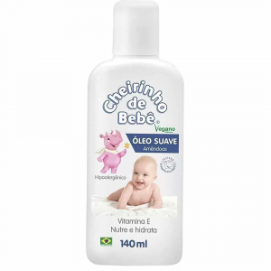 CHEIRINHO DE BEBÊ ÓLEO DE AMENDOAS SUAVE 140ML
