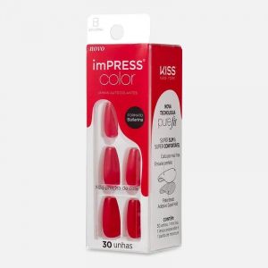 UNHA KISS IMPRESS COLOR BEET SNACKS