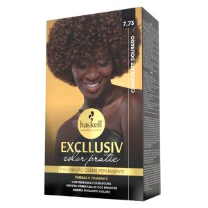 COLORAÇÃO HASKELL 7.73 CHOCOLATE DOURADO