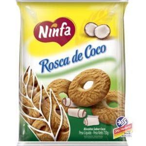 BISCOITO ROSCA DE CÔCO NINFA 340G