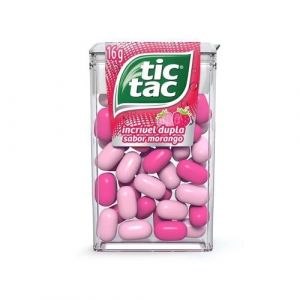 PASTILHA TIC TAC MORANGO 16G