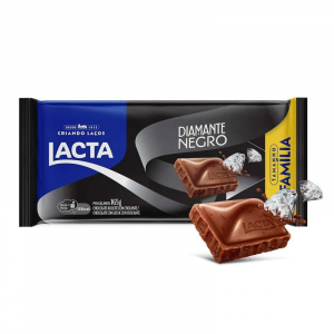 CHOCOLATE DIAMANTE NEGRO LACTA 80G