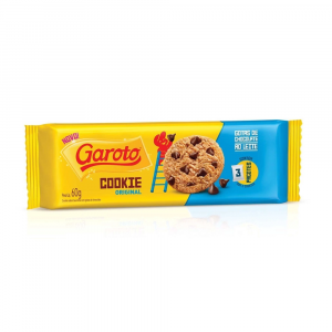 BISCOITO COOKIES TALENTO AO LEITE COM GOTAS DE CHOCOLATE COM 60G