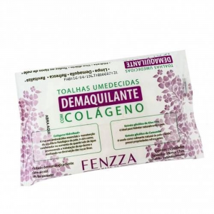 LENÇOS UMEDECIDOS DEMAQUILANTES COM COLÁGENO 25 UNIDADES