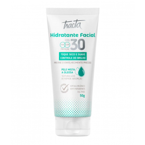 HIDRATANTE FACIAL PELE MISTA E OLEOSA TRACTA FPS30 COM 50G 