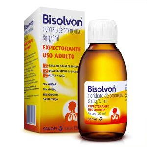 BISOLVON 8MG/5ML ADULTO SABOR CEREJA COM 120ML