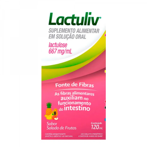 LACTULIV XAROPE SALADA DE FRUTA COM 120ML