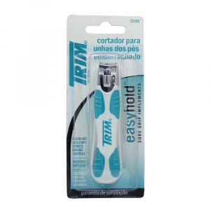 CORTADOR DE UNHA DE PÉS EMBORRACHADO TRIM