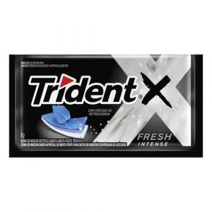 CHICLETE TRIDENT FRESH INTENSE 8G 5 UNIDADES