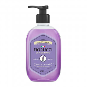 SABONETE LÍQUIDO FIORUCCI GLICERINADO LAVANDE DE PROVENCE 400ML
