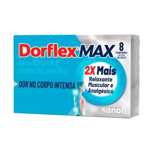 DORFLEX 600MG + 70MG + 100MG COM 8 COMPRIMIDOS