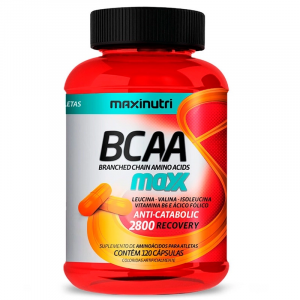 BCAA MAXX 2800 700MG COM 120 CÁPSULAS