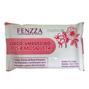 LENÇO UMEDECIDO ROSA MOSQUETA FENZZA
