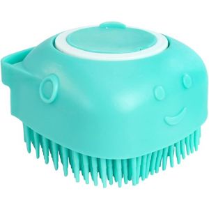ESPONJA DE SILICONE PARA BANHO COM DISPENSER DE SABONETE LÍQUIDO PLASART