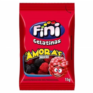 BALA FINI MINI SABOR AMORAS COM 15G