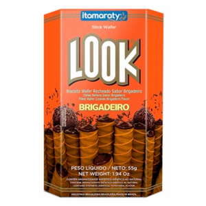 BISCOITO  LOOK BRIGADEIRO 55G