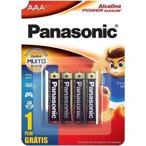 PILHA PANASONIC PALITO AAA LV4 PG3