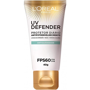 PROTETOR SOLAR LOREAL DEFENDER FPS60 HIDRA 40G