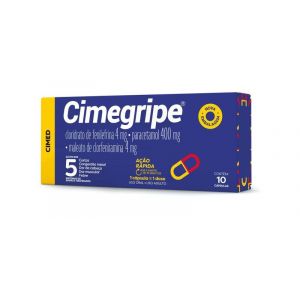 CIMEGRIPE COM 10 CÁPSULAS