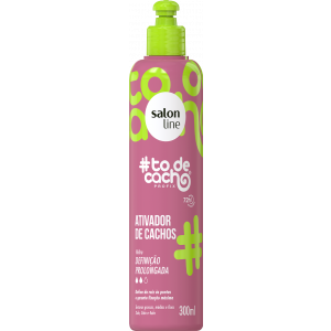 ATIVADOR DE CACHOS SALON LINE #TODECACHO HIDRA DEFINIÇÃO PROLONGADA 300ML