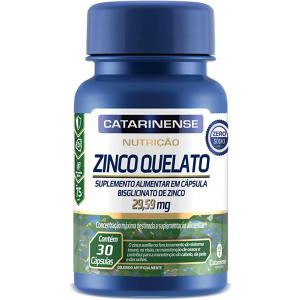 ZINCO SUPLEMENTO ALIMENTAR COM 30 CAPSULAS