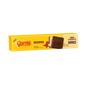 BISCOITO GAROTO CHOCOLATE BRANCO 130G