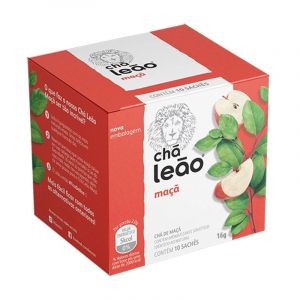 CHA LEAO MAÇA 10UN 10G