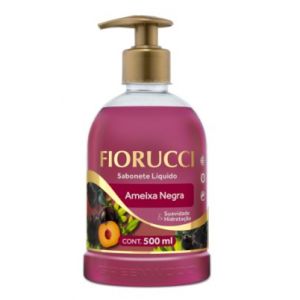 SABONETE LÍQUIDO FIORUCCI 500ML AMEIXA NEGRA