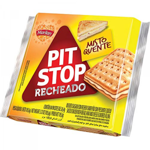 BISCOITO PIT STOP RECHEADO MISTO QUENTE MARILAN 105G