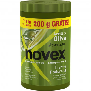 CREME DE  TRATAMENTO NOVEX AZEITE OLIVA 1KG