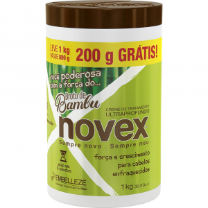 CREME DE TRATAMENTO  NOVEX BAMBU 1KG 