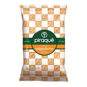 BISCOITO PIRAQUE SALGADINHO COM 100G