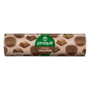 BISCOITO PIRAQUÊ RECHEADO CHOCOLATE 200G