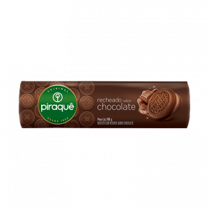 BISCOITO PIRAQUE CHOCOLATE COM 160G
