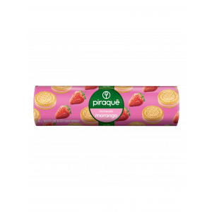 BISCOITO PIRAQUE MORANGO COM 160G