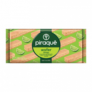 BISCOITO PIRAQUE WAF LIMAO COM 100G