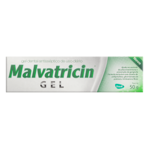 PASTA DE DENTE MALVATRICIN GEL DENTAL COM  50G