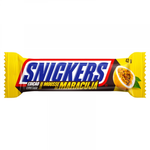 CHOCOLATE SNICKERS SABOR MOUSSE DE MARACUJÁ COM 42G