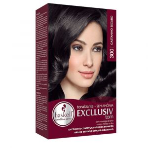 TONALIZANTE HASKELL 300 CASTANHO  ESCURO