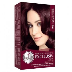 TONALIZANTE HASKELL 466 CASTANHO MEDIO VERMELHO 