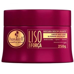 MÁSCARA LISO COM FORÇA HASKELL 250G