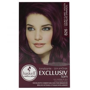 TONALIZANTE HASKELL 826 LOURO CLARO VIOLETA VERMELHO MARSAL