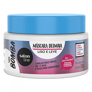 MÁSCARA S.O.S BOMBA DESMAIA LISO E LEVE SALON LINE 300G