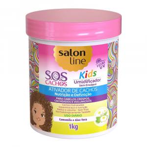 ATIVADOR DE CACHOS SALON LINE SOS KIDS 1KG