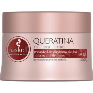 MÁSCARA DE QUERATINA  HASKELL 250G