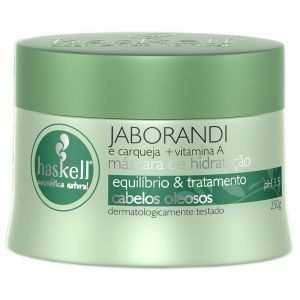 MÁSCARA JABORANDI CABELOS OLEOSOS HASKELL 250G