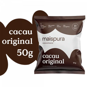 PIPOCA ARTESANAL MAISPURA CACAU ORIGINAL 50G