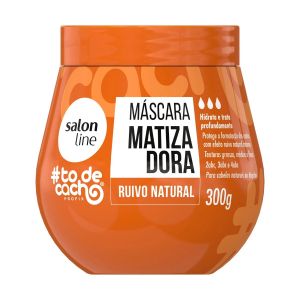 MÁSCARA SALON LINE MATIZADORA RUIVO NATURAL 300G