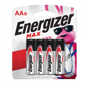 PILHA ENERGIZER MAX SM PEQUENA AA8