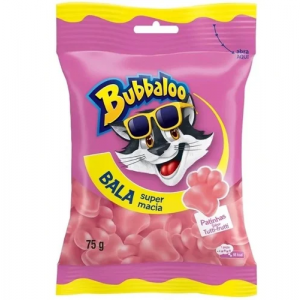 BALA BUBBALOO PATINHAS DE TUTI-FRUT 20G